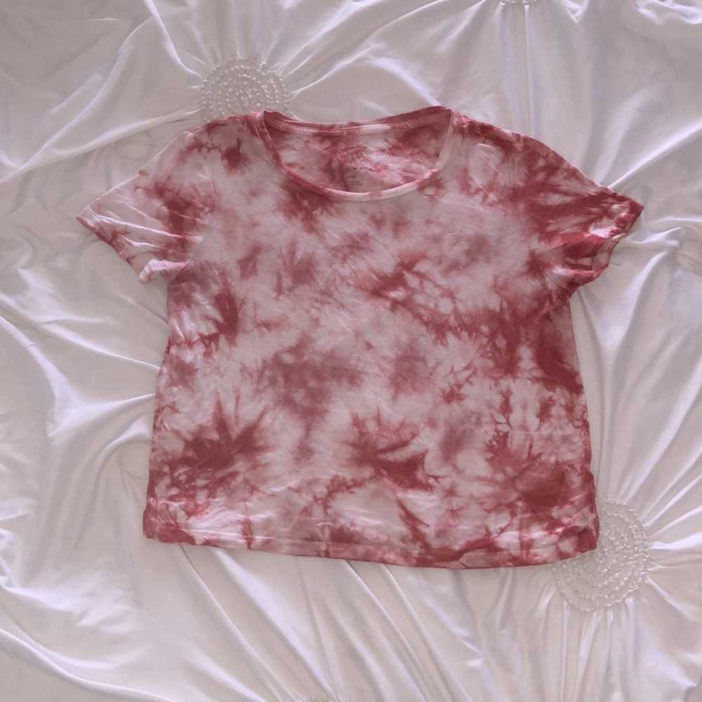 PRINCE & FOX TYE DYE CROP TSHIRT